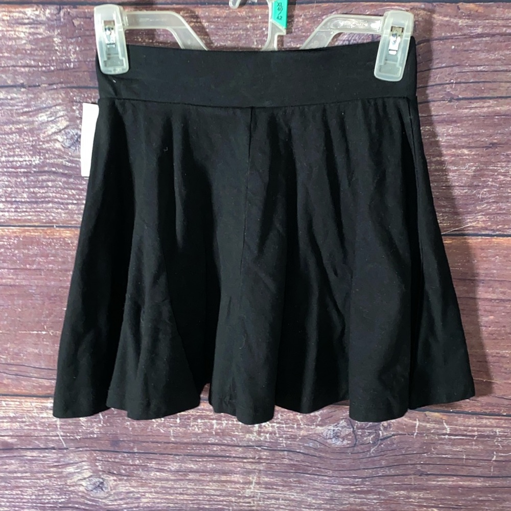 Nordstrom Elastic Waistband Black Skirt